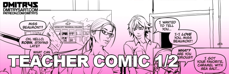 Futa Teacher Comic part 1