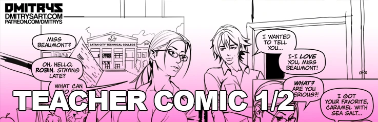Futa Teacher Comic part 1